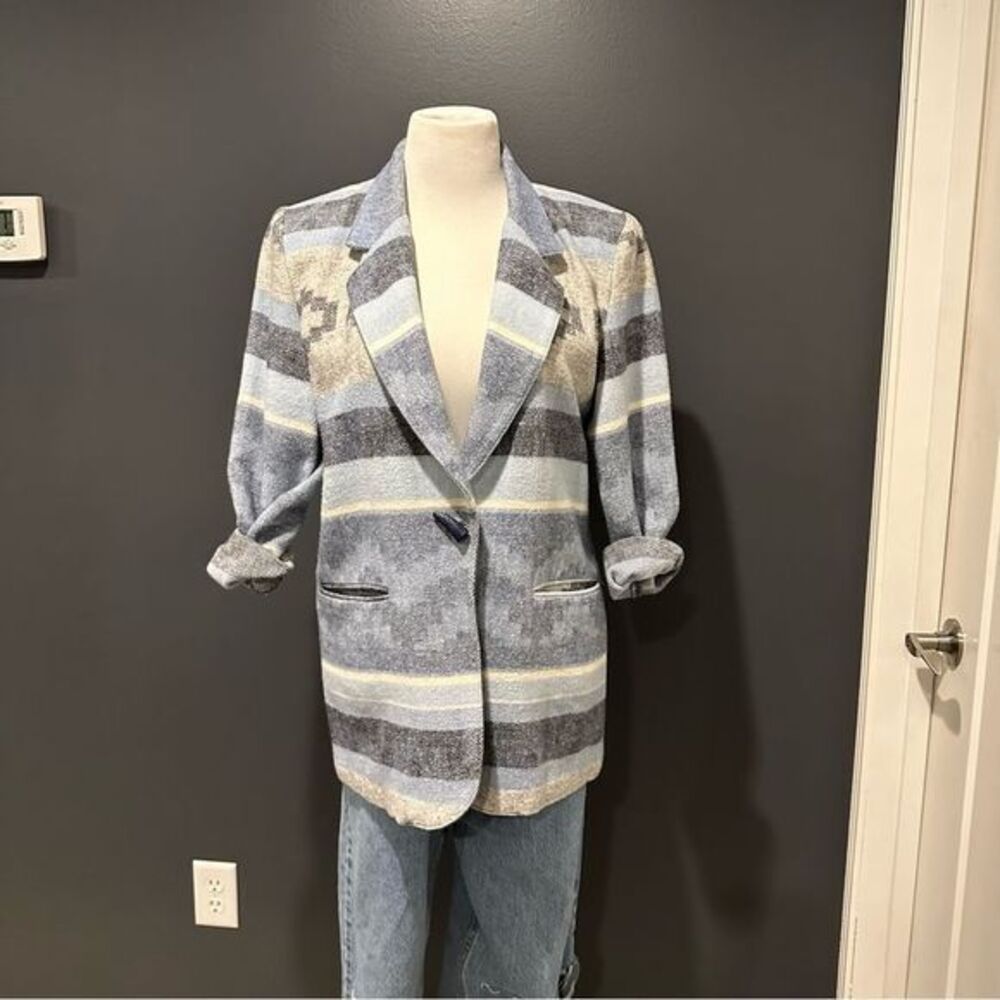 Western style oversized blazer suit jacket S/M